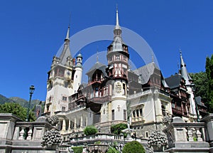 Pelisor Palace inÂ Sinaia,Â Romania